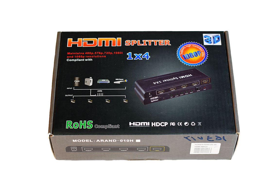 اسپلیتر 1 به 4 پورت HDMI