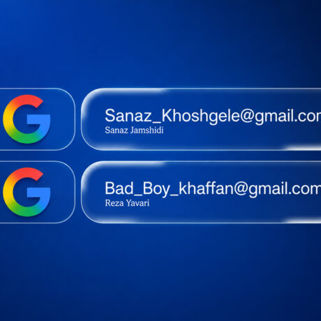 تغییر آدرس Gmail